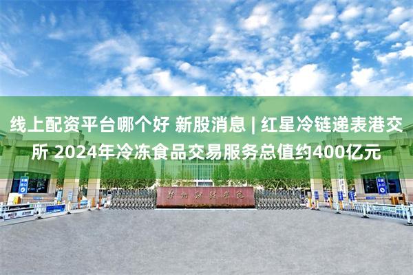 线上配资平台哪个好 新股消息 | 红星冷链递表港交所 2024年冷冻食品交易服务总值约400亿元